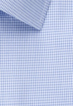 Regular Business Hemd Karo in Hellblau |  Seidensticker Onlineshop