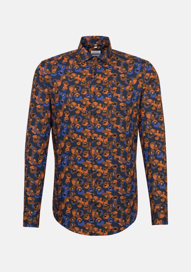 Business overhemd in Regular with Kentkraag in Oranje |  Seidensticker Onlineshop