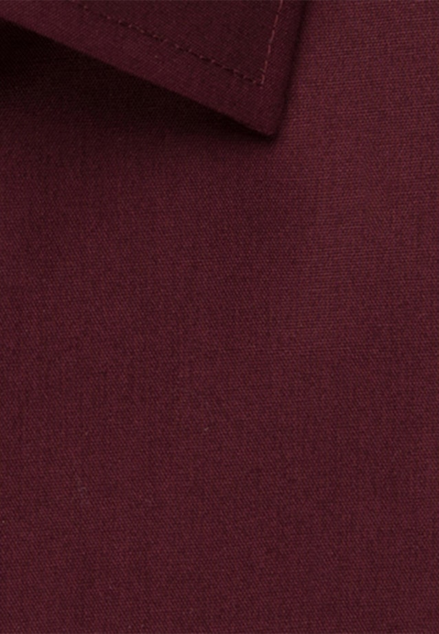 Bügelfreies Popeline Business Hemd in Comfort mit Kentkragen in Rot |  Seidensticker Onlineshop