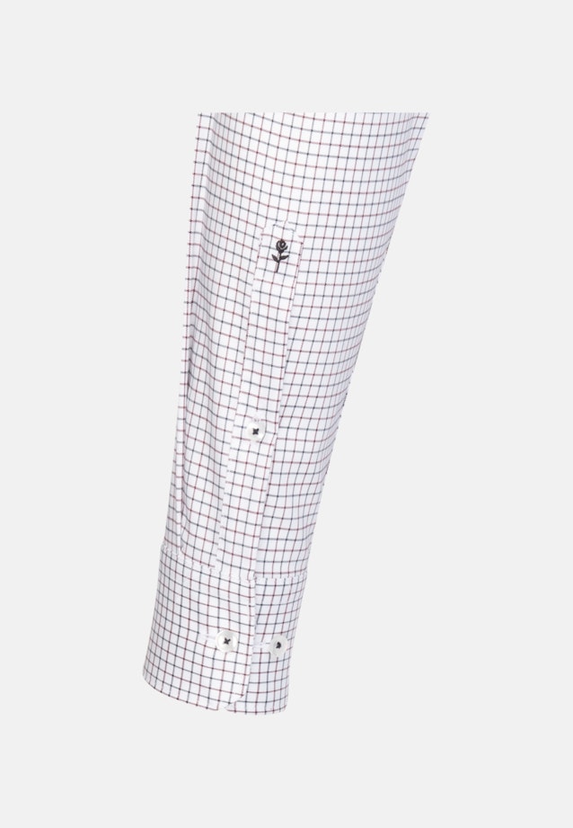 Slim Business Shirt Check in Red |  Seidensticker Onlineshop