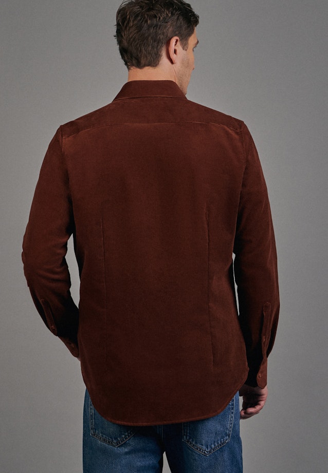 Slim Business Hemd Uni in Orange |  Seidensticker Onlineshop