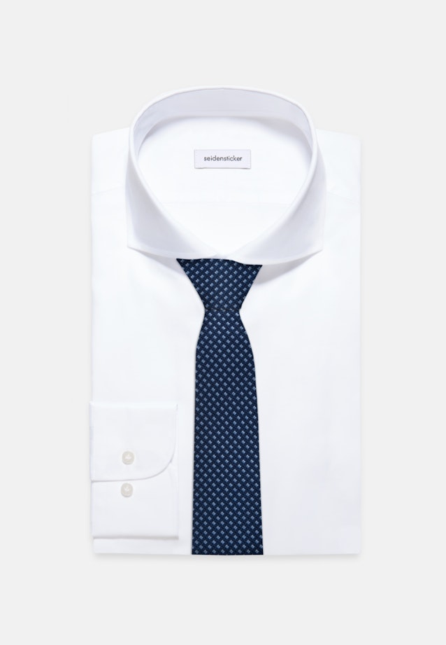 Large (7cm) Tie Small pattern in Light Blue |  Seidensticker Onlineshop