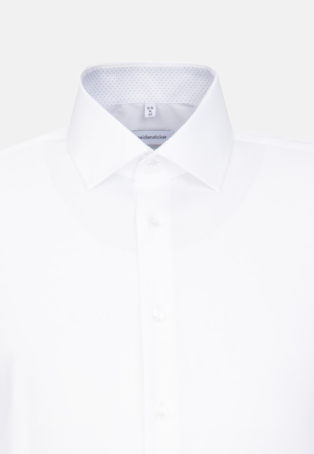 Bügelfreies Chambray Business Hemd in X-Slim mit Kentkragen in Weiß |  Seidensticker Onlineshop