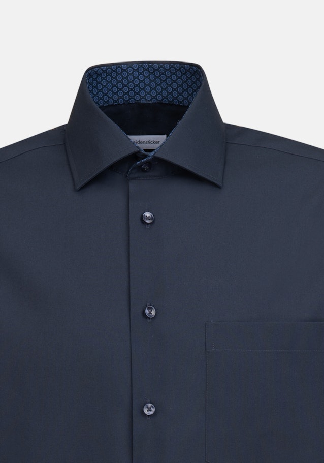 Regular Business Hemd Uni in Dunkelblau | Seidensticker Onlineshop
