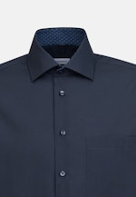 Regular Business Hemd Uni in Dunkelblau |  Seidensticker Onlineshop
