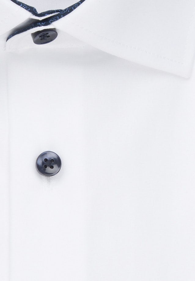 Non-iron Poplin Business Shirt in Regular with Kent-Collar in White |  Seidensticker Onlineshop