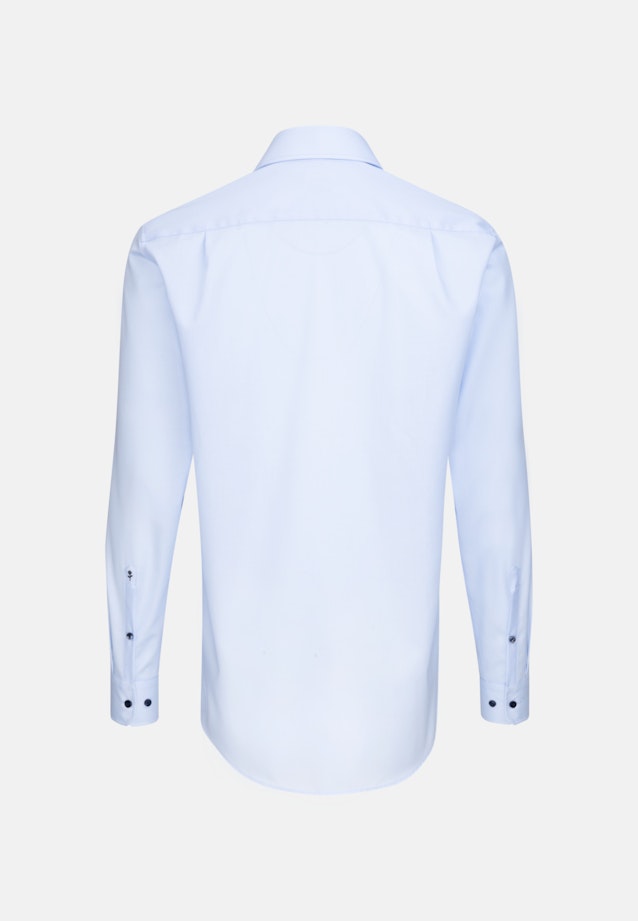 Regular Business Shirt Uni in Medium Blue |  Seidensticker Onlineshop