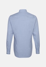 Shaped Business Hemd Karo in Hellblau |  Seidensticker Onlineshop
