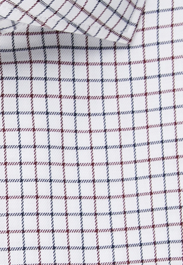 Bügelfreies Twill Business Hemd in Shaped mit Kentkragen in Rot |  Seidensticker Onlineshop