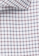 Shaped Business Shirt Check in Red |  Seidensticker Onlineshop
