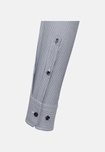Slim Business Hemd Streifen in Dunkelblau |  Seidensticker Onlineshop