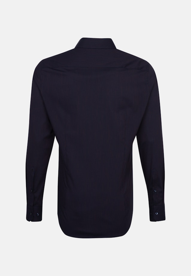 Slim Business Hemd Streifen in Orange |  Seidensticker Onlineshop