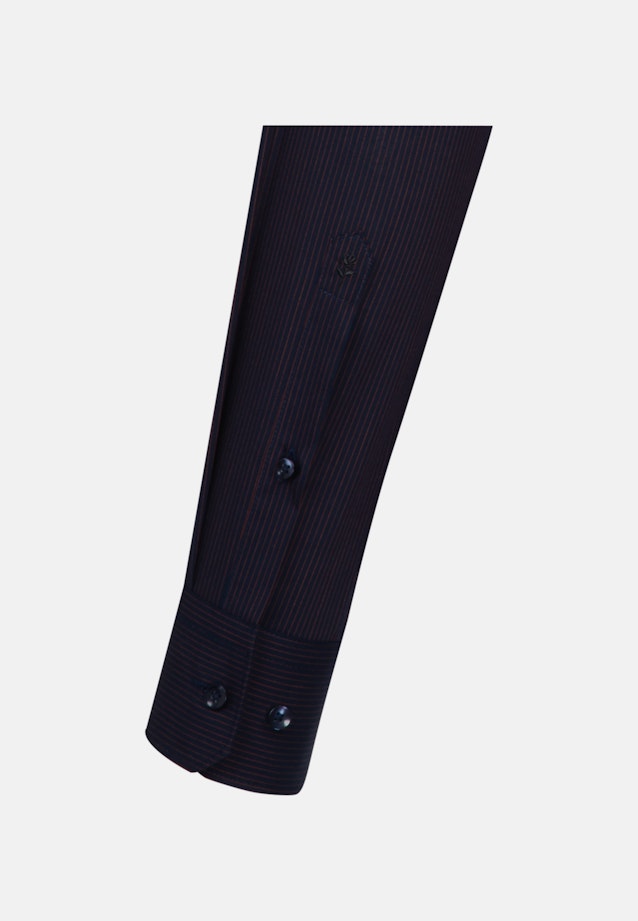 Slim Business Hemd Streifen in Orange |  Seidensticker Onlineshop