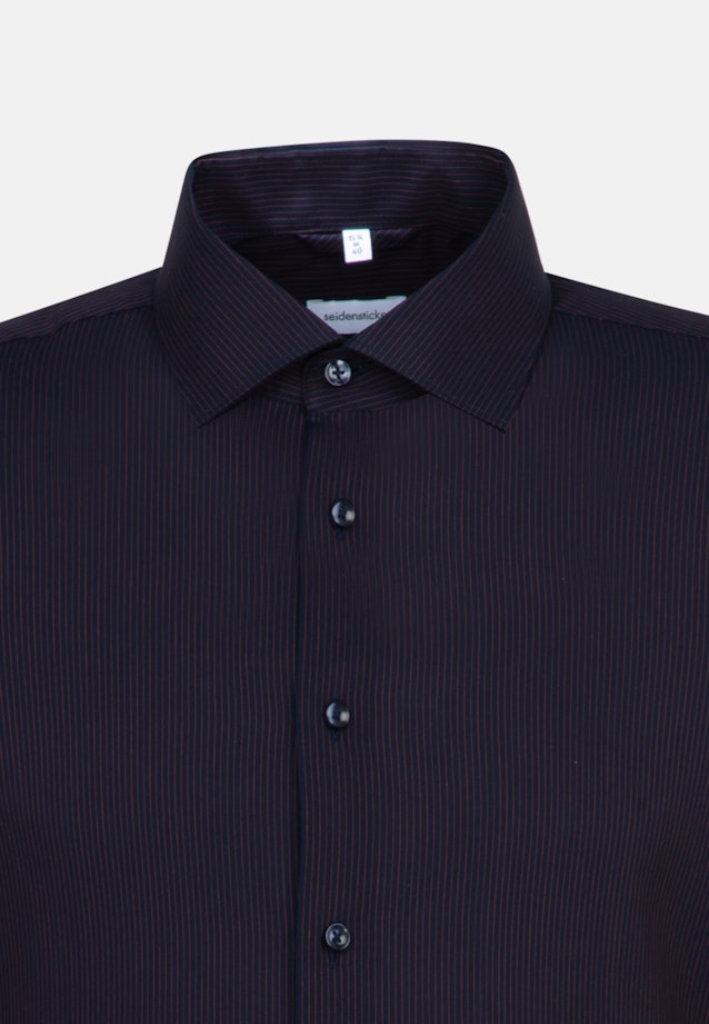 Slim Business Hemd Streifen in Orange |  Seidensticker Onlineshop