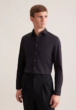 X-Slim Business Hemd Uni in Schwarz |  Seidensticker Onlineshop