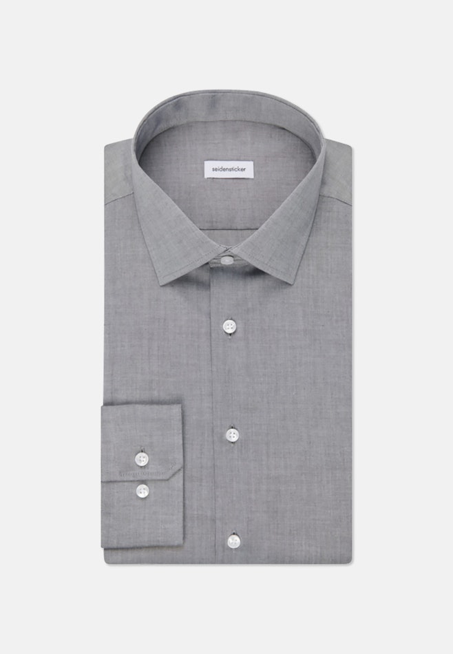 X-Slim Business Hemd Uni in Grau | Seidensticker Onlineshop