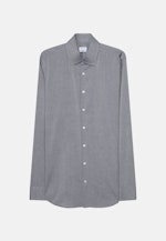 Chemise Business X-Slim Popeline Col Kent in Gris |  Seidensticker Onlineshop