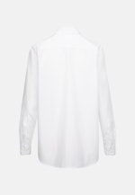 Regular fit Hemdbluse Uni in Weiß |  Seidensticker Onlineshop