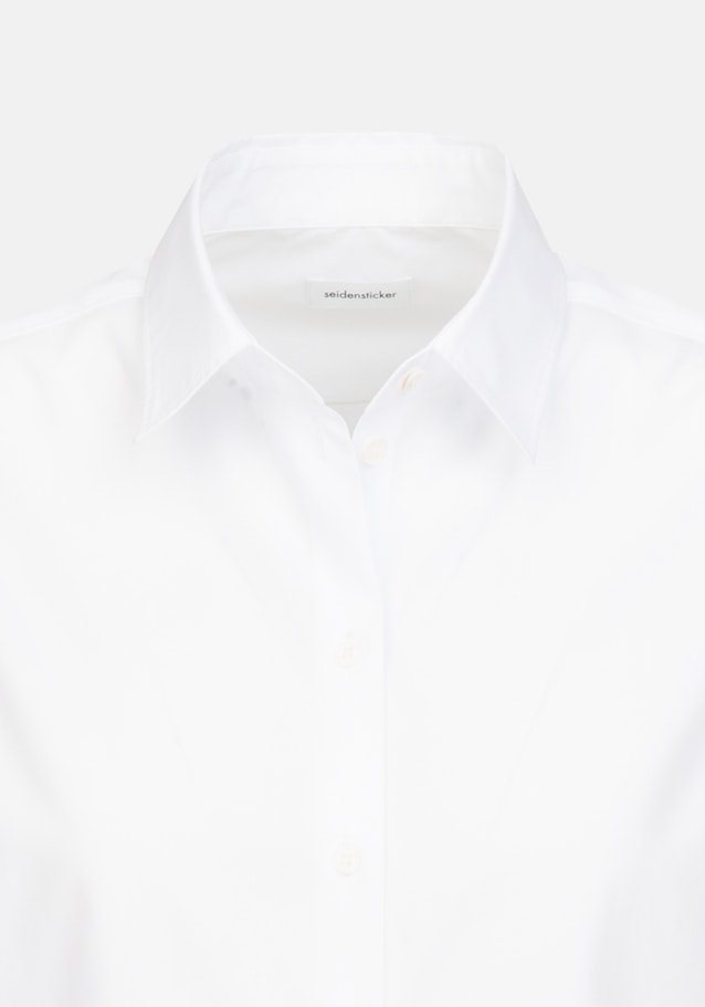 Chemisier Popeline in Blanc |  Seidensticker Onlineshop