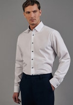 Shaped Business Hemd Uni in Weiß |  Seidensticker Onlineshop