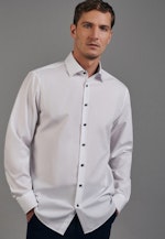 Shaped Business Hemd Uni in Weiß |  Seidensticker Onlineshop