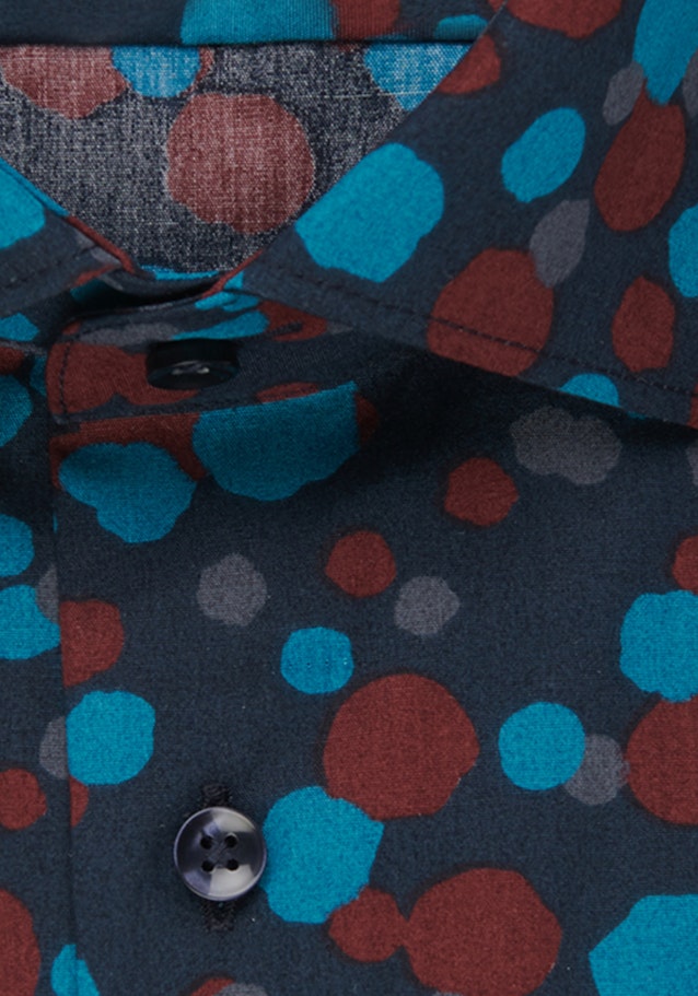 Business overhemd in Regular with Kentkraag in Turquoise/Petrol |  Seidensticker Onlineshop