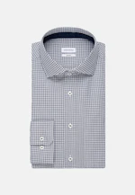 Shaped Business Hemd Karo in Dunkelblau |  Seidensticker Onlineshop