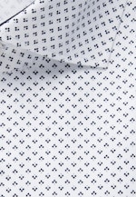 Comfort Business Hemd Druck in Dunkelblau |  Seidensticker Onlineshop