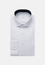 Comfort Business Hemd Druck in Dunkelblau |  Seidensticker Onlineshop