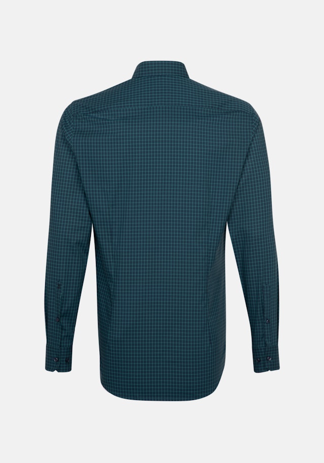 Non-iron Poplin Business Shirt in X-Slim with Button-Down-Collar in Green |  Seidensticker Onlineshop