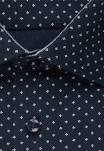 Slim Business Hemd Druck in Dunkelblau |  Seidensticker Onlineshop