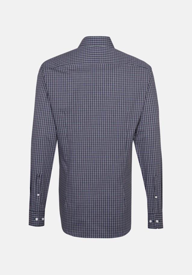 Non-iron Popeline Business overhemd in Shaped with Kentkraag and extra long sleeve in Groen |  Seidensticker Onlineshop