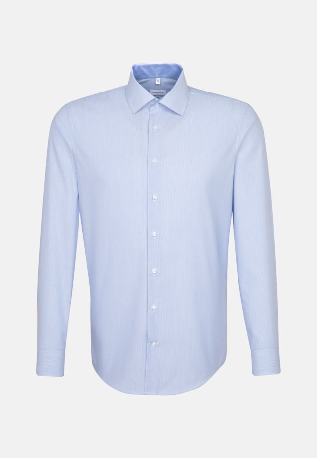 Slim Business Hemd Streifen in Hellblau |  Seidensticker Onlineshop