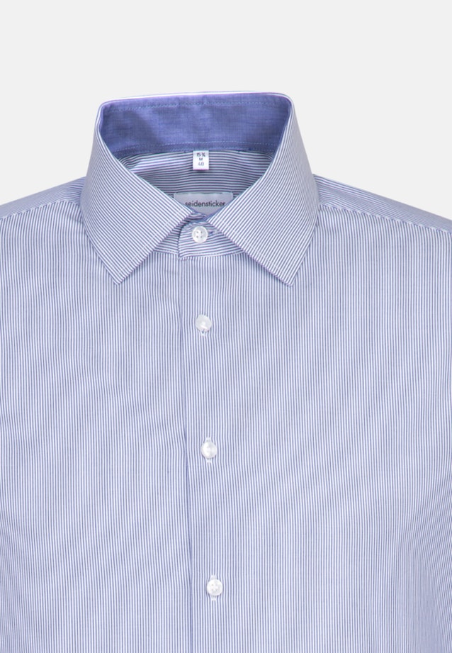 Slim Business Shirt Stripes in Medium Blue |  Seidensticker Onlineshop