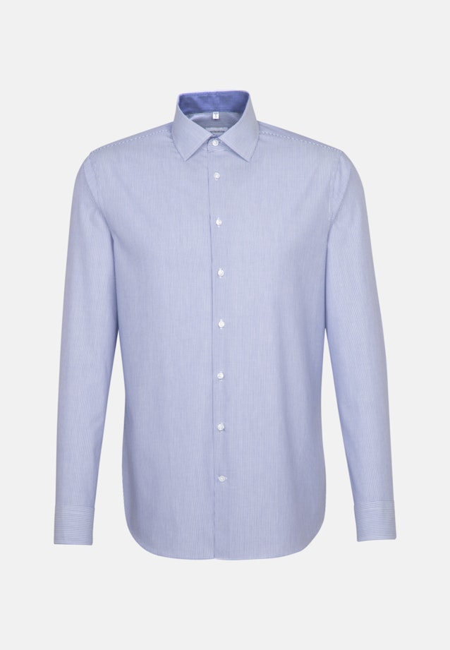 Slim Business Shirt Stripes in Medium Blue |  Seidensticker Onlineshop