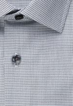 Shaped Business Hemd Karo in Schwarz |  Seidensticker Onlineshop