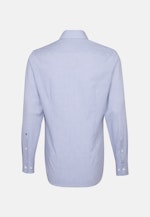 Shaped Business Hemd Karo in Mittelblau |  Seidensticker Onlineshop