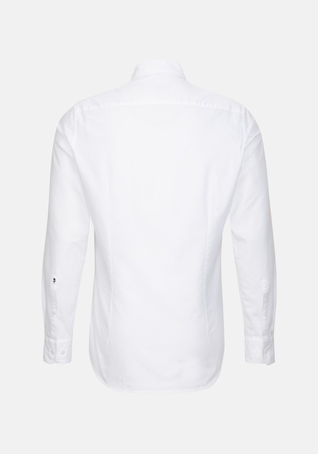 Oxford Business Shirt in X-Slim with Button-Down-Collar and extra long sleeve in White |  Seidensticker Onlineshop