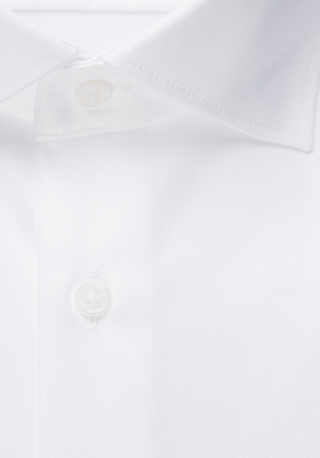 Easy-iron Twill Business Shirt in X-Slim with Kent-Collar in White |  Seidensticker Onlineshop