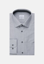 Slim Business Hemd Karo in Schwarz |  Seidensticker Onlineshop