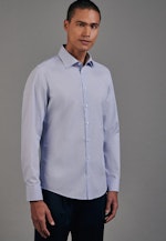 Slim Business Hemd Karo in Hellblau |  Seidensticker Onlineshop