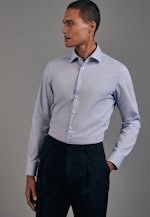Slim Business Hemd Karo in Hellblau |  Seidensticker Onlineshop