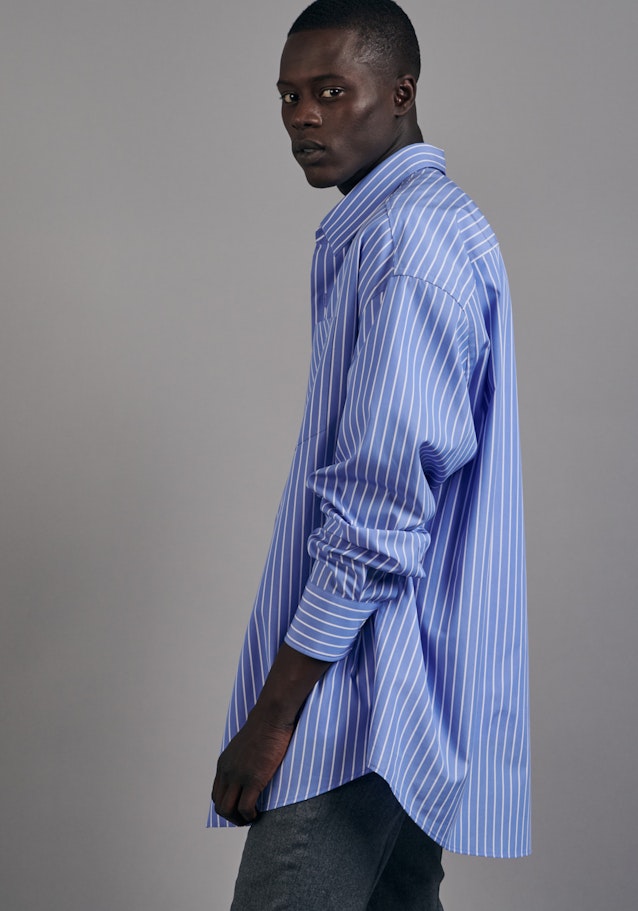 Business Shirt Oversized fit in Light Blue |  Seidensticker Onlineshop