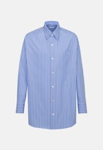 Oversized fit Business Hemd Streifen in Hellblau |  Seidensticker Onlineshop