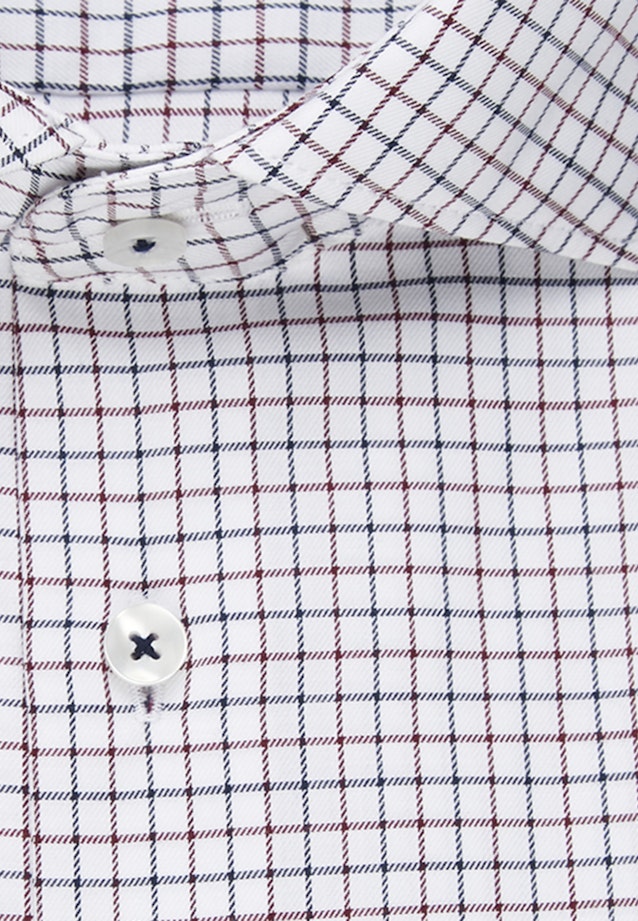 Bügelfreies Twill Business Hemd in Regular mit Kentkragen in Rot |  Seidensticker Onlineshop