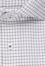 Regular Business Shirt Check in Red |  Seidensticker Onlineshop