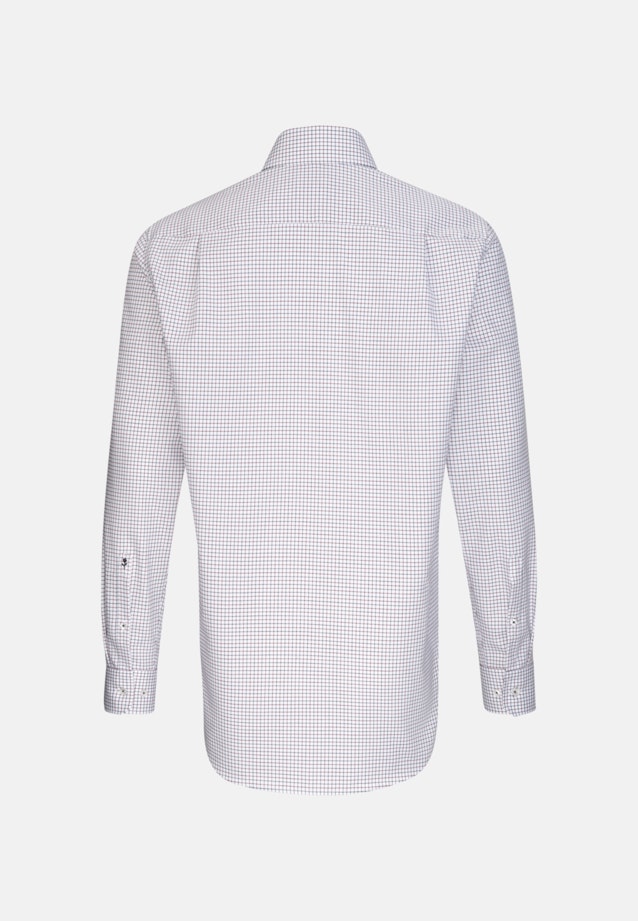 Regular Business Shirt Check in Red |  Seidensticker Onlineshop