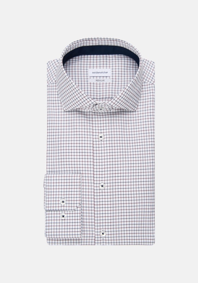 Non-iron Twill Business Shirt in Regular with Kent-Collar in Red |  Seidensticker Onlineshop