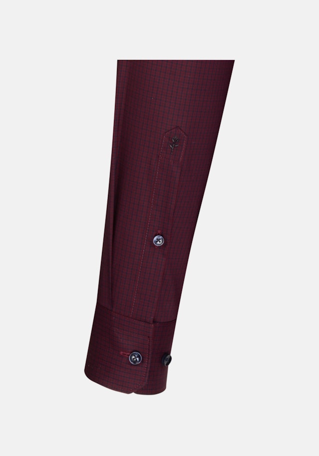 X-Slim Business Shirt Check in Red | Seidensticker Onlineshop