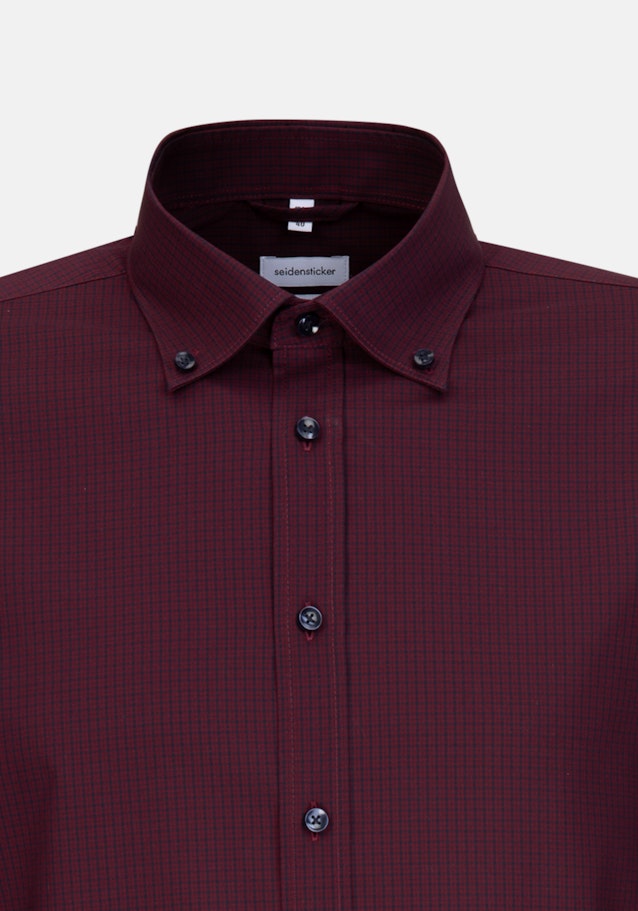 X-Slim Business Shirt Check in Red | Seidensticker Onlineshop